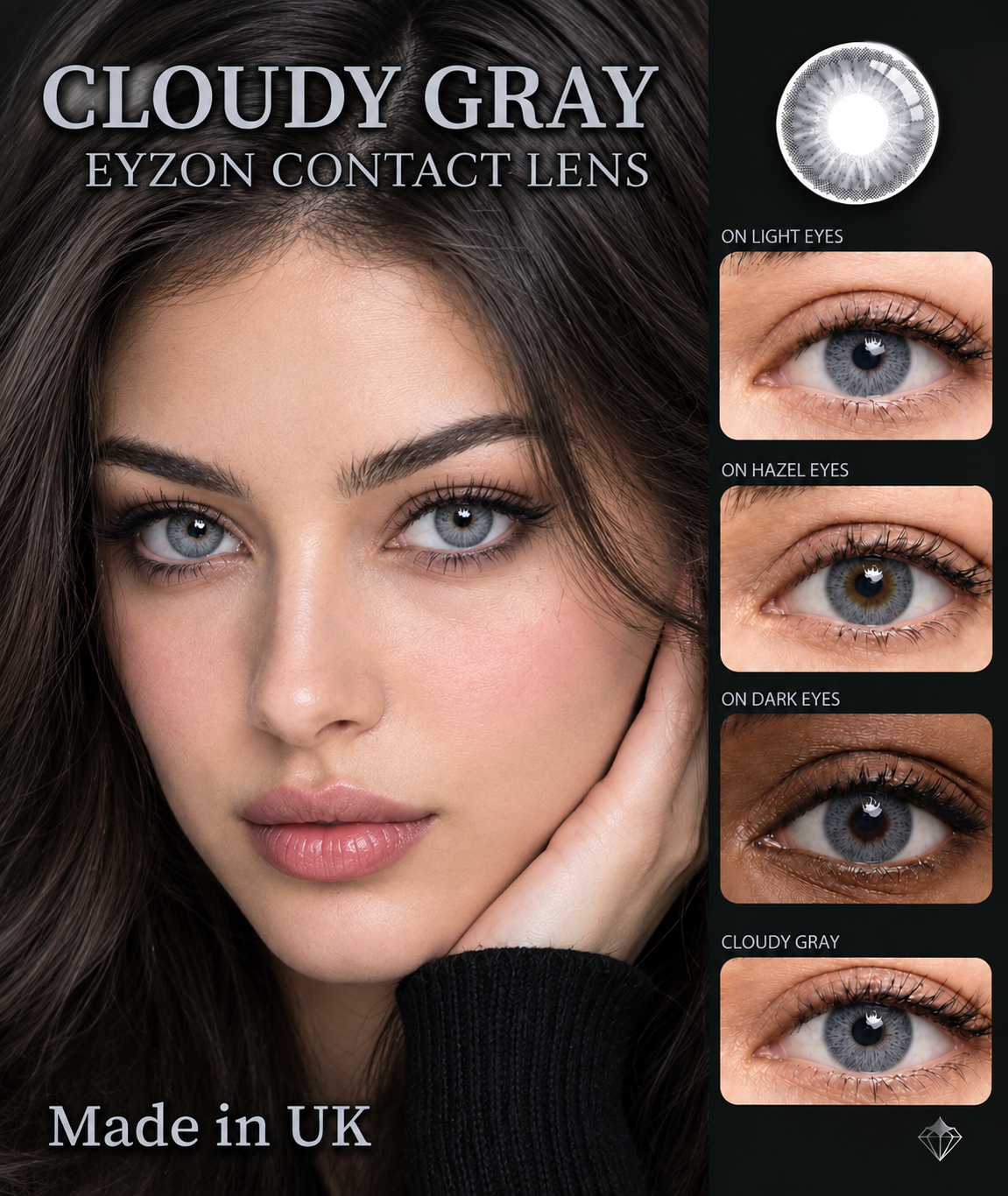 Eyzon Lens Care Kit - Complete Contact Lens Solution