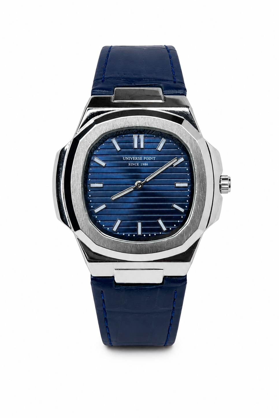 Silver Square Dial Men's Sports Watch