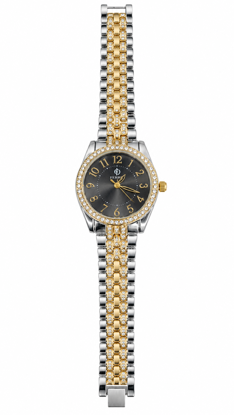Ferro Luxury Rhinestone Analog Watch