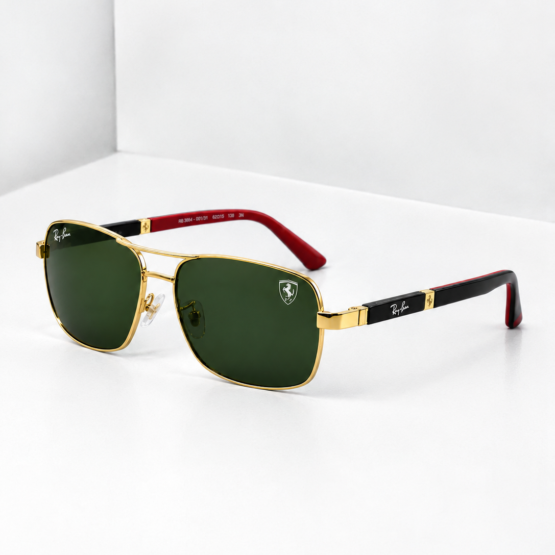 Ray-Ban x Scuderia Ferrari Polarized Sunglasses Black G-15 - RB8313M Premium