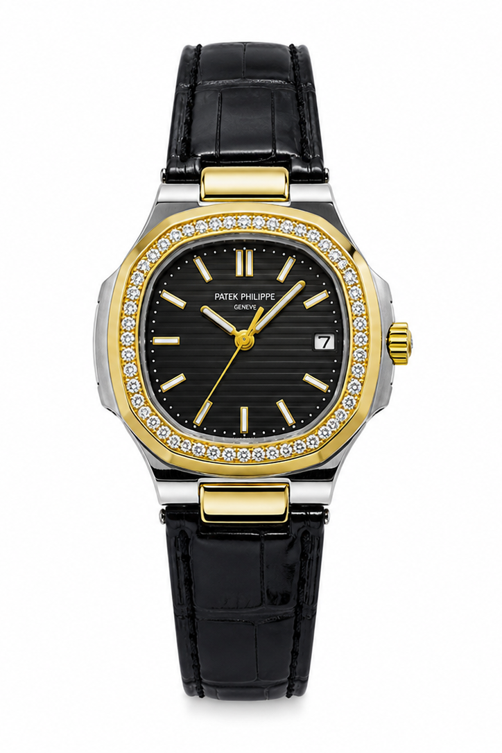 Gold Bracelet Men's Luxury Wrist Watch