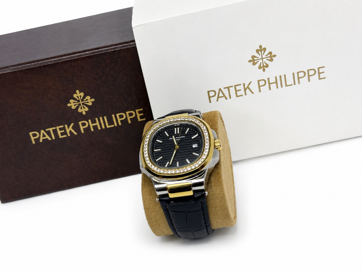 Gold Bracelet Men's Luxury Wrist Watch