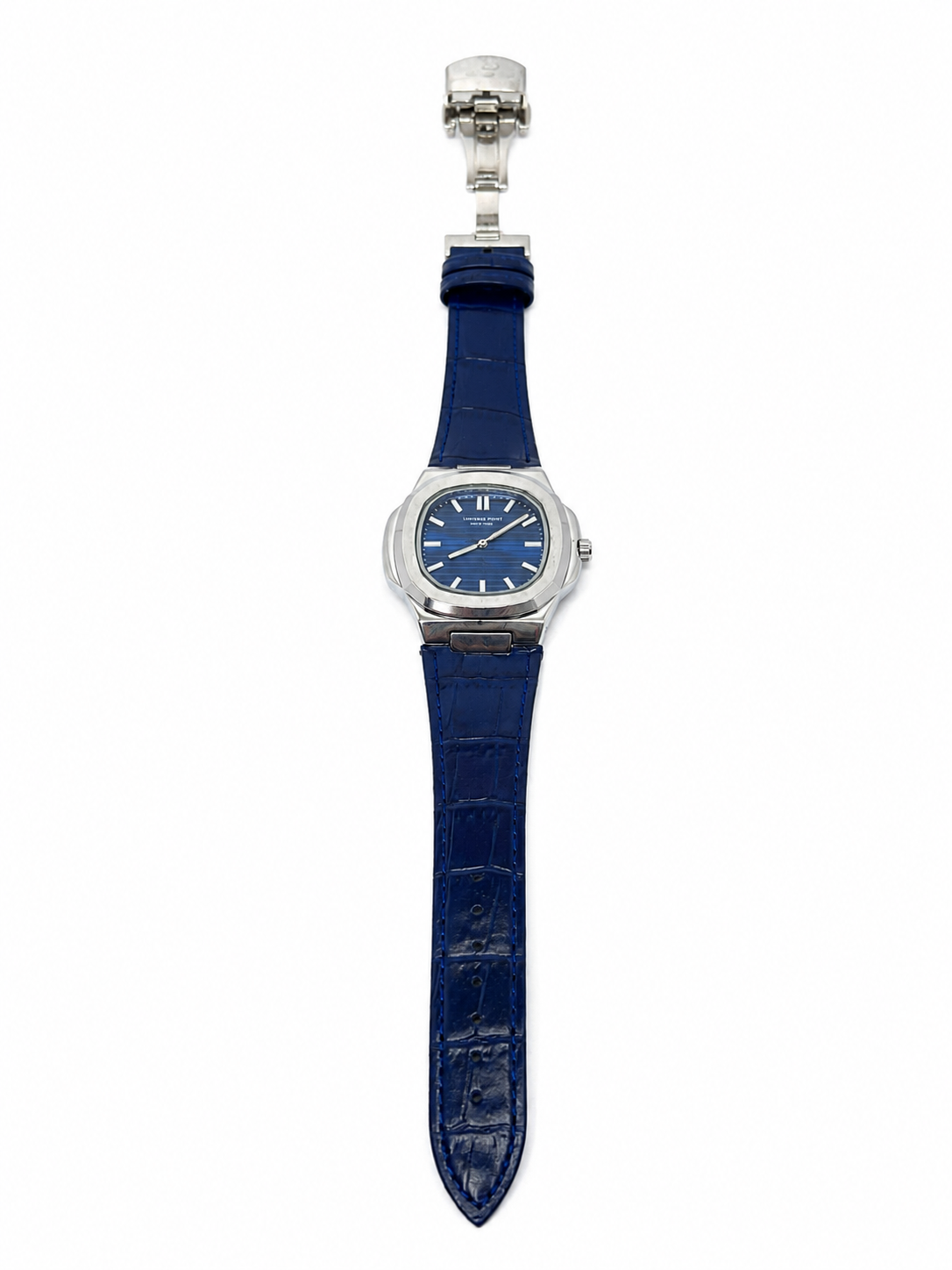 Silver Square Dial Men's Sports Watch